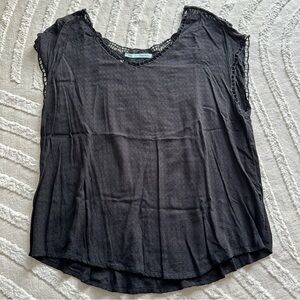 Maurice’s | Black Embroidered Blouse